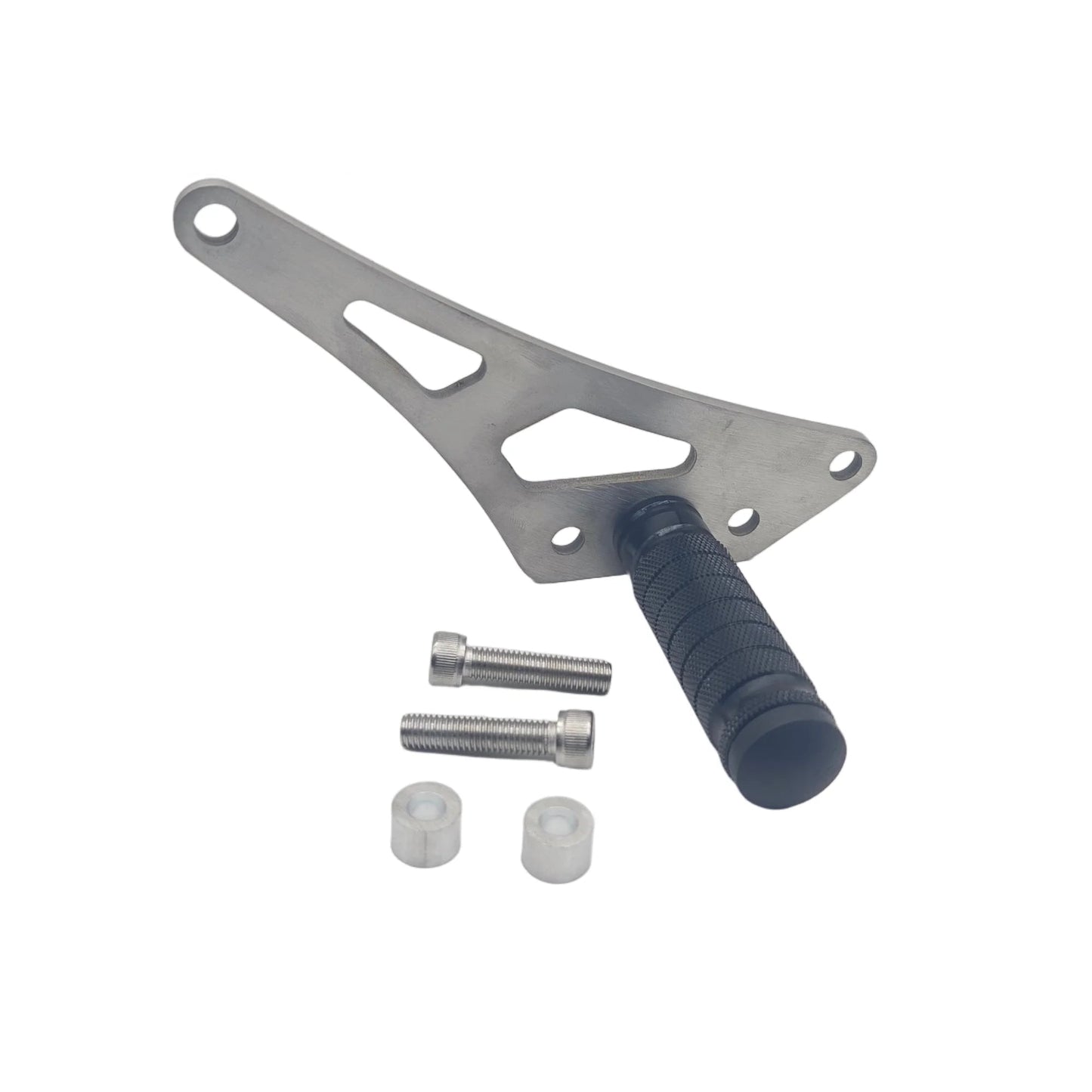 Left Footlock Silver / Black