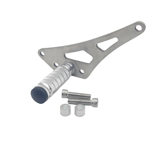 Left Footlock Silver / Black